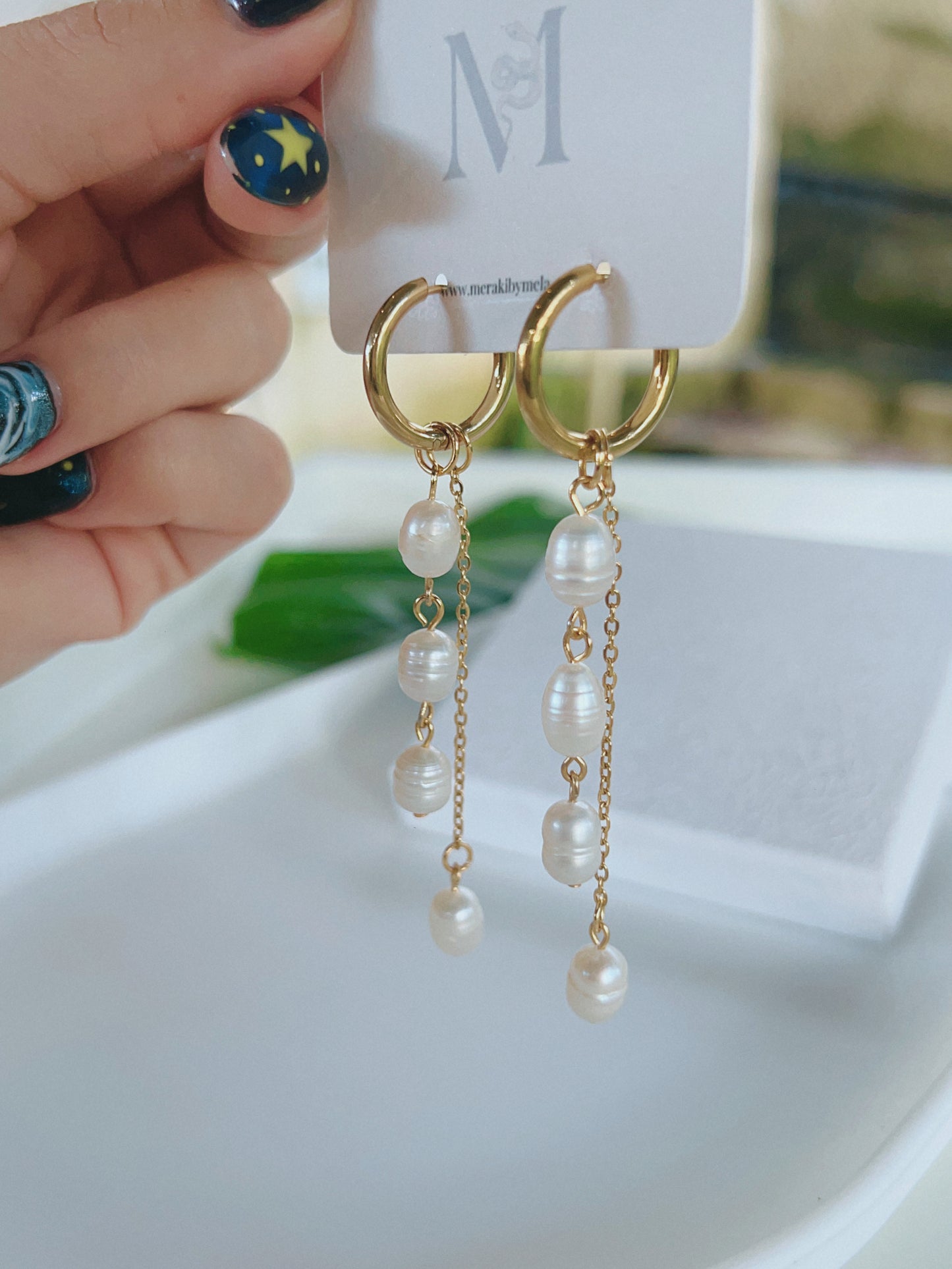 Mother of Pearl earrings