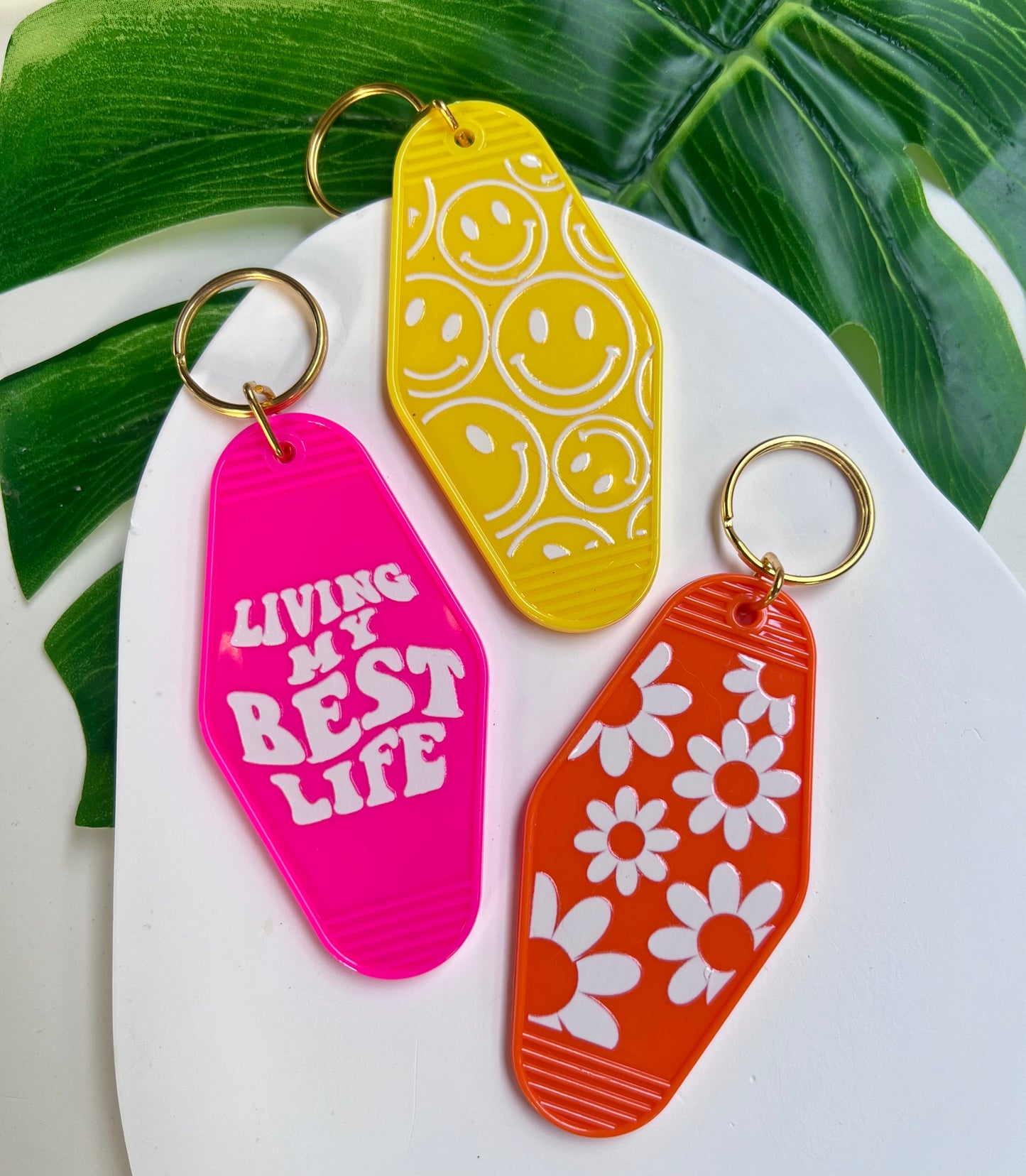 Vibrant keychains