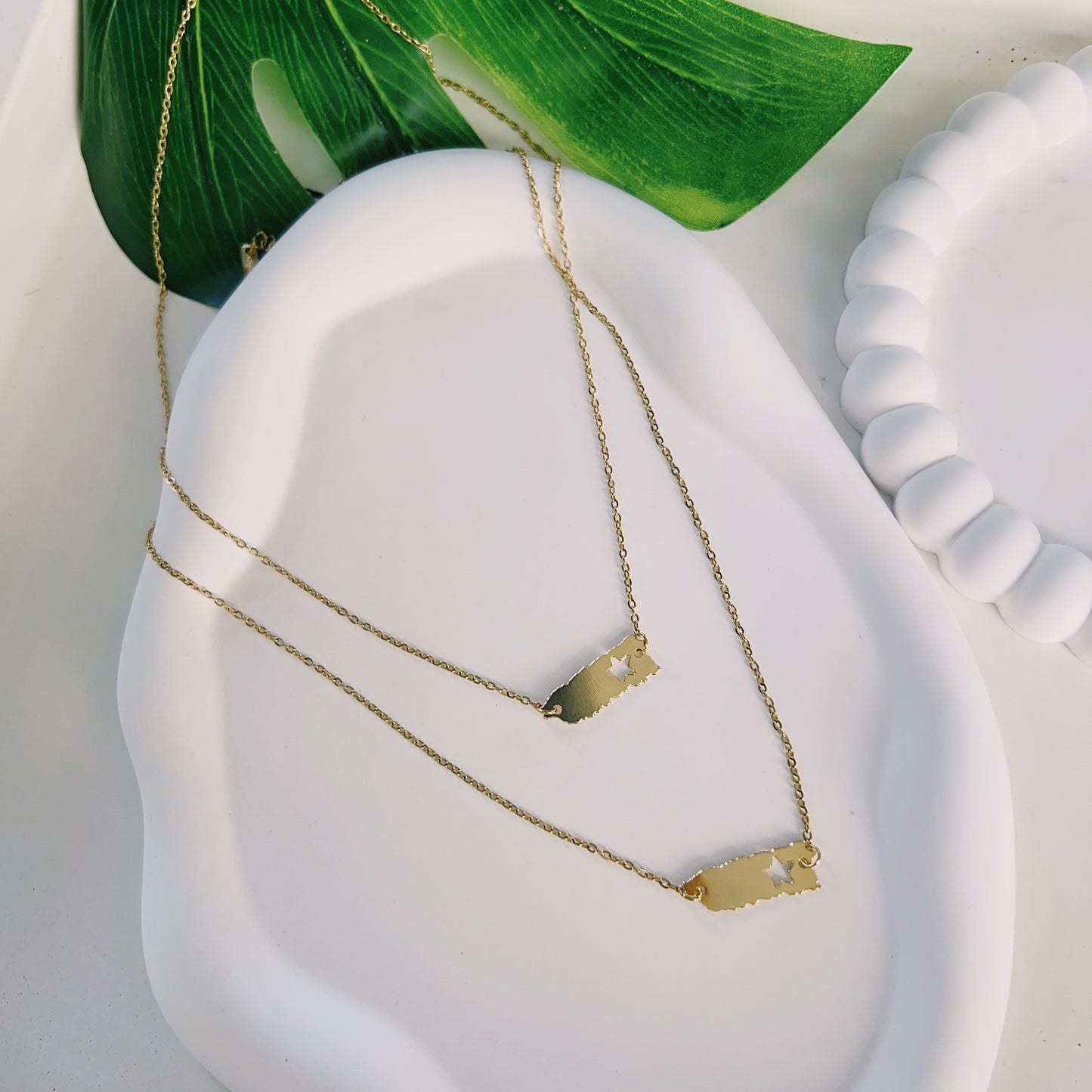 “Boricua” necklace
