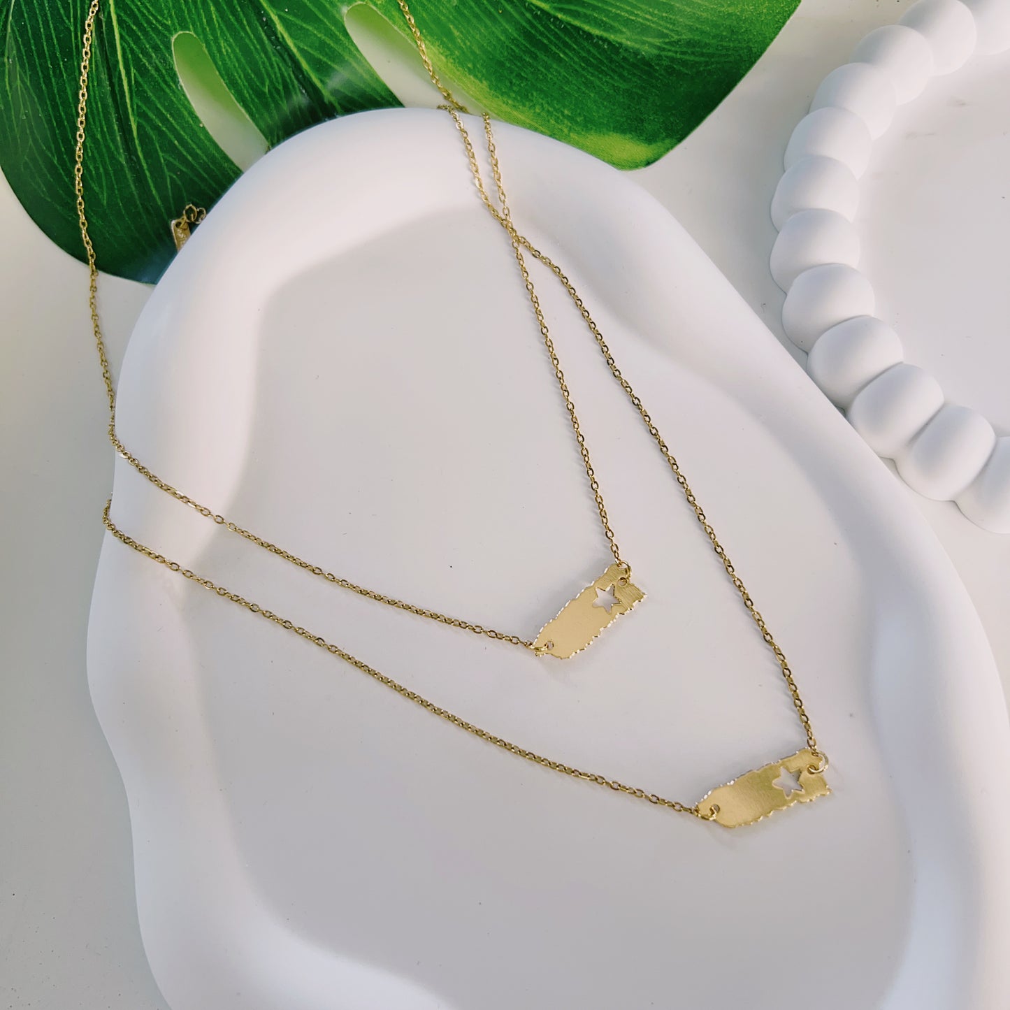 “Boricua” necklace