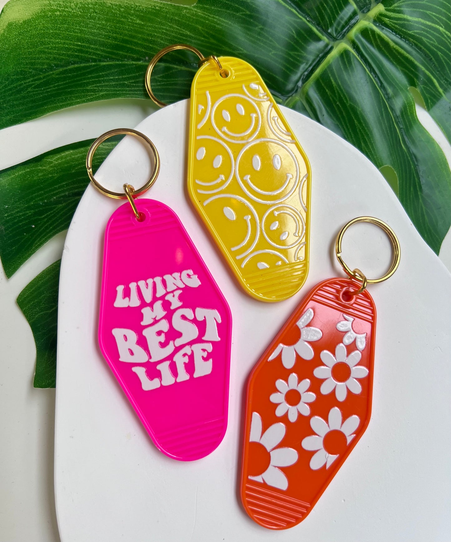 Vibrant keychains