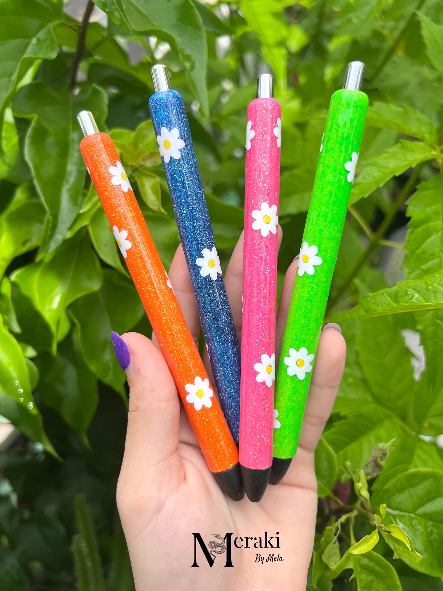 Spring Inspired Resin Pens