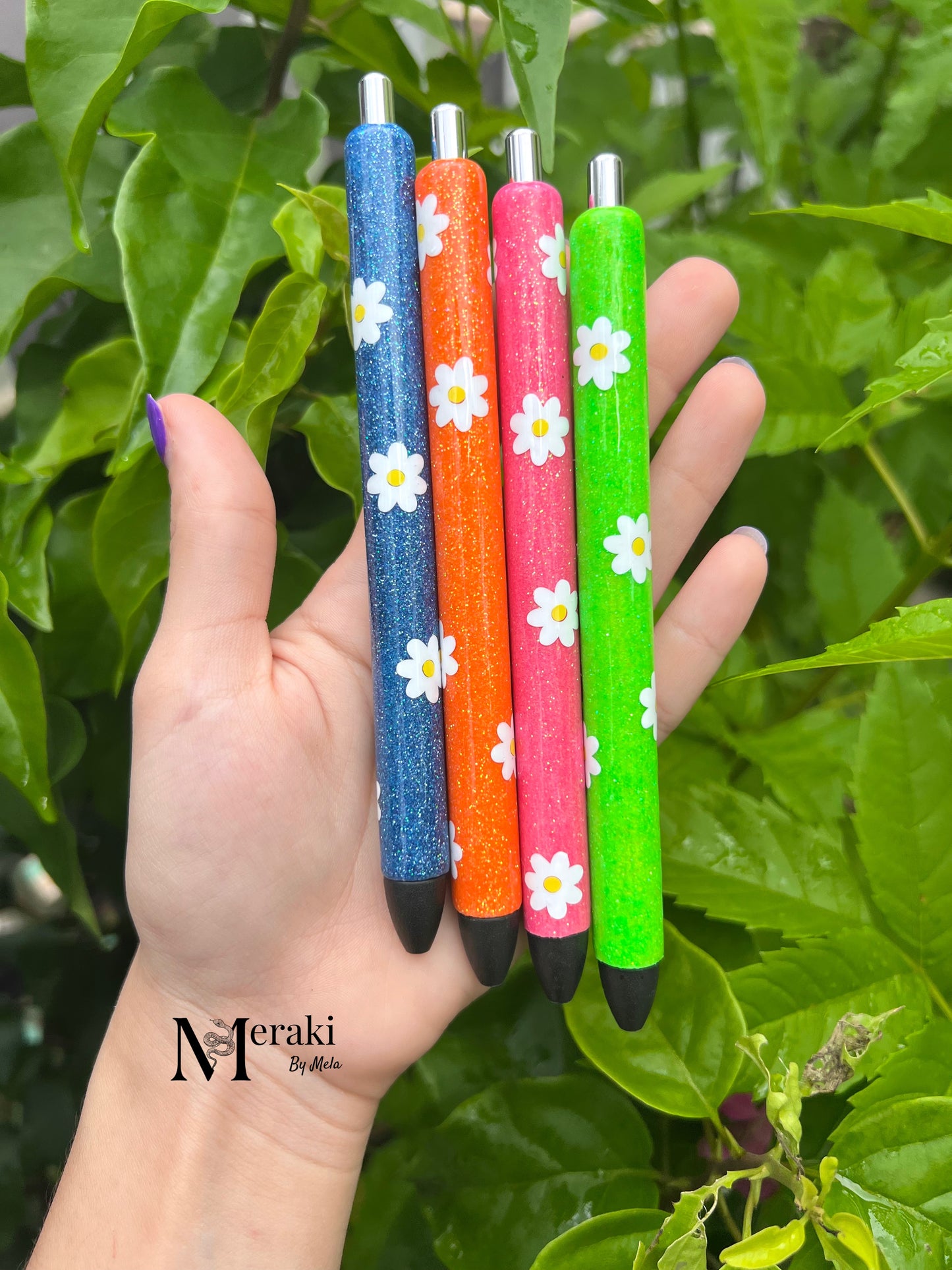 Spring Inspired Resin Pens