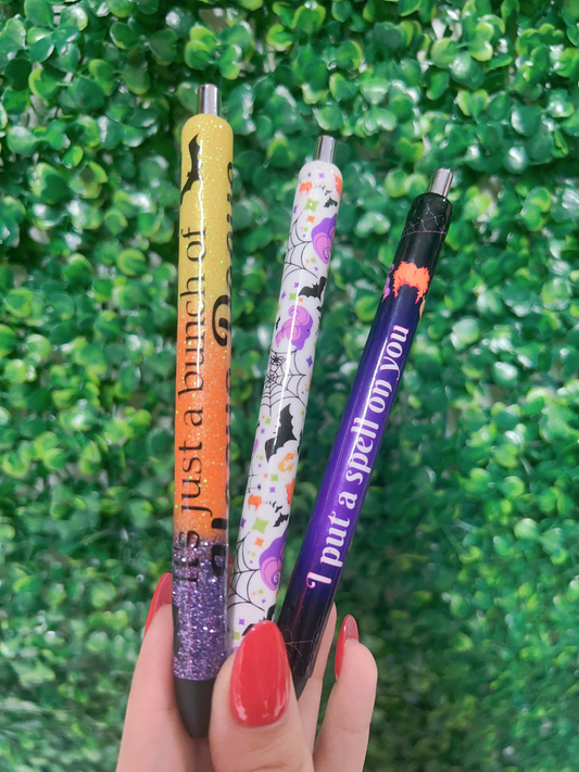 Hocus Pocus inspired resin pens