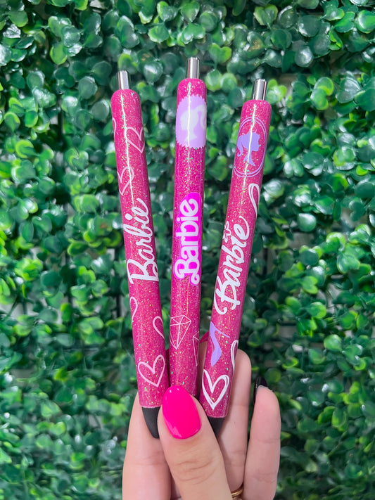 Barbie Resin Pens